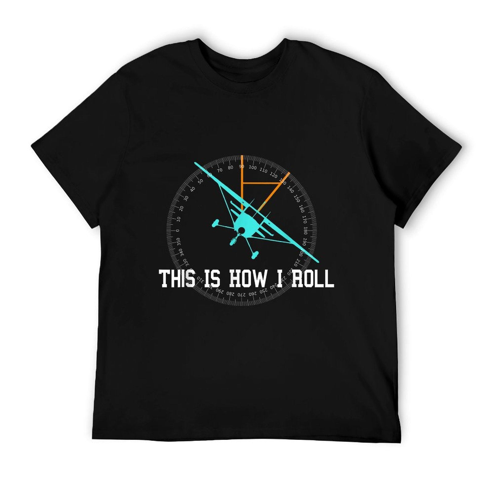 This Is How We Roll Pilot Shirt Funny Airplane Aircrafts T-Shirt