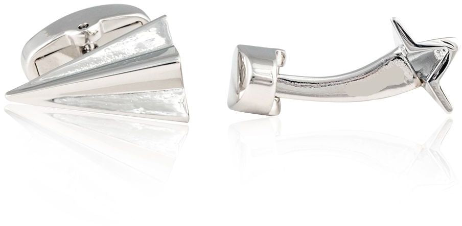 Paper Airplane Cufflinks