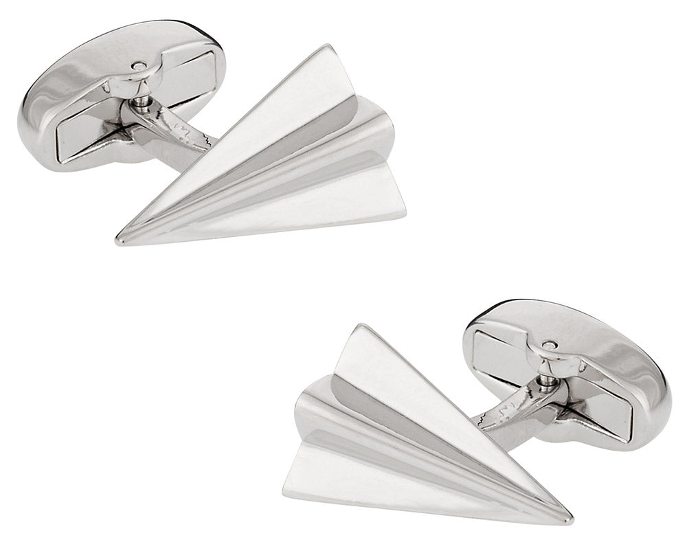 Paper Airplane Cufflinks