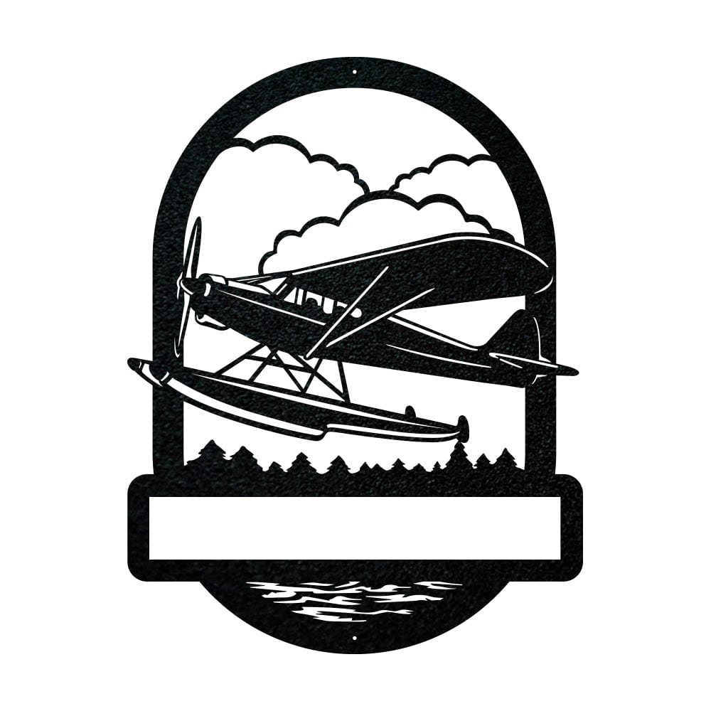 Sea Plane Monogram -