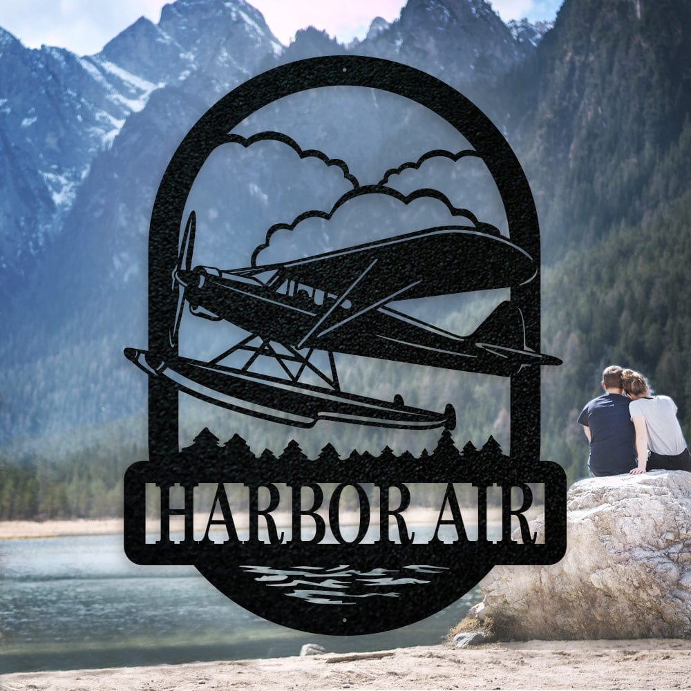 Sea Plane Monogram -