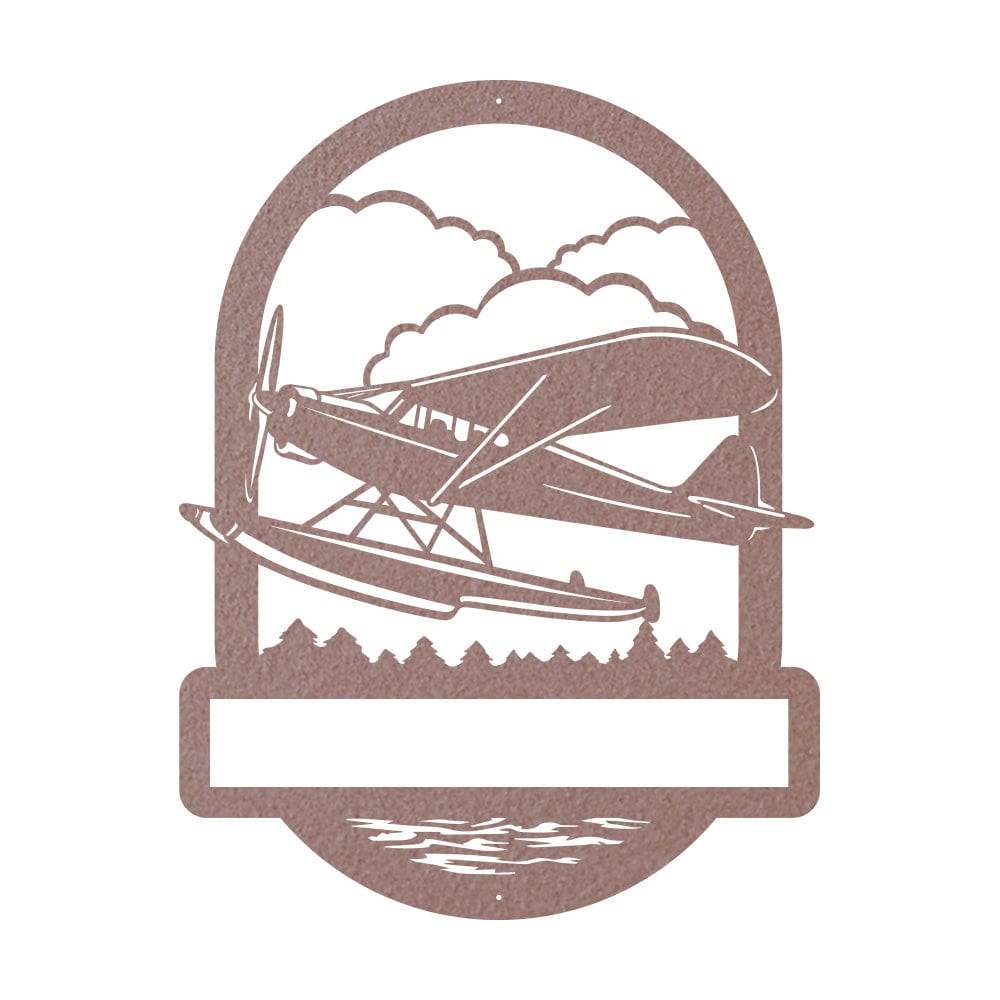 Sea Plane Monogram -